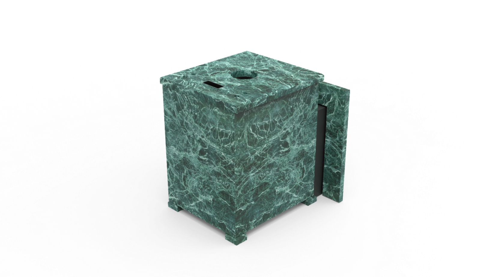 Печь из натурального камня Genesis GN 500 облицовка закрытая плоская пироксенит-элит фото в Волгограде