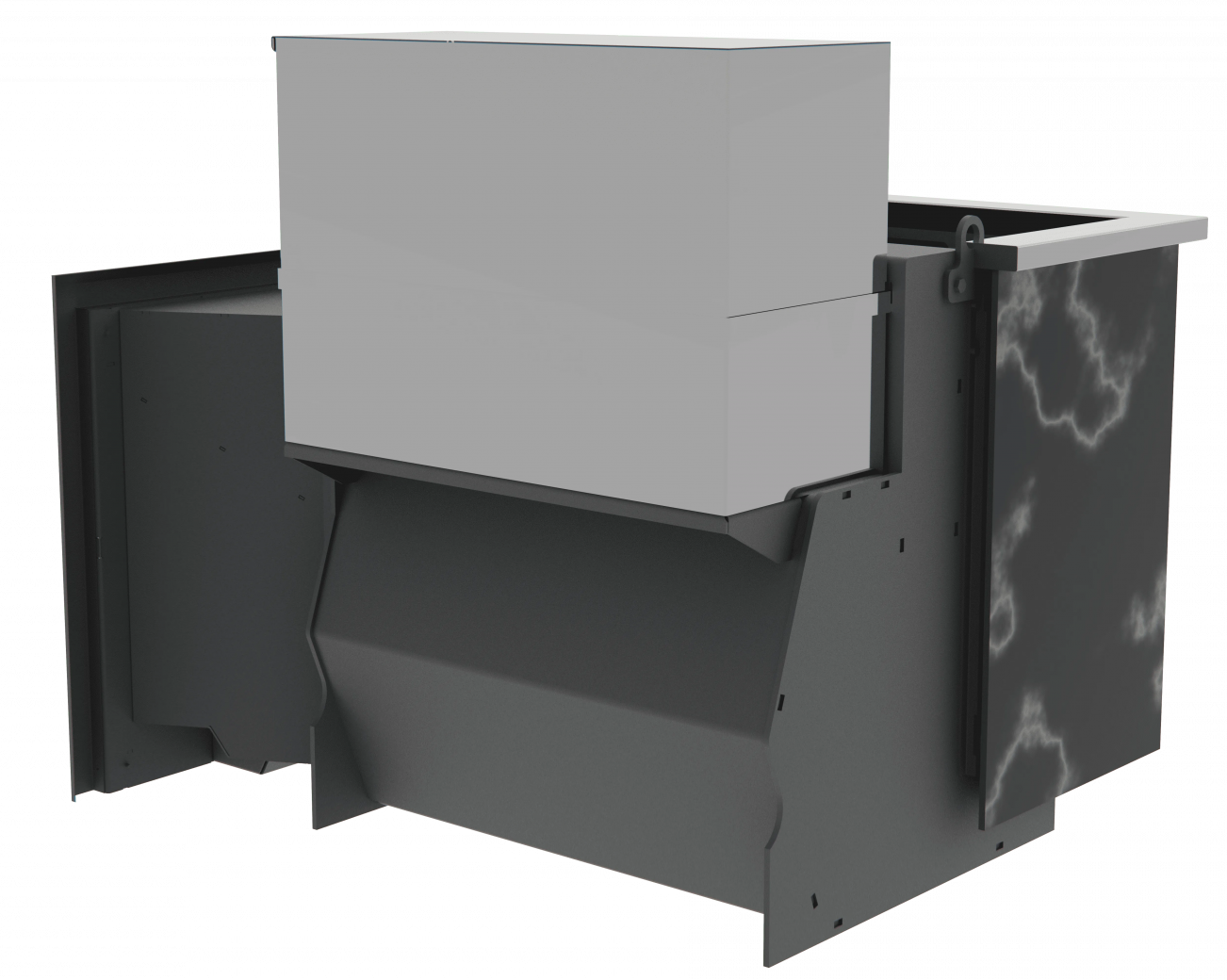 Банный камин 800, AISI 430 фото в Волгограде