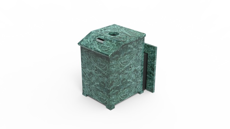 Печь в облицовке из натурального камня Genesis GN 500 облицовка закрытая со скосом талькохлорит-шлифовка фото в Волгограде