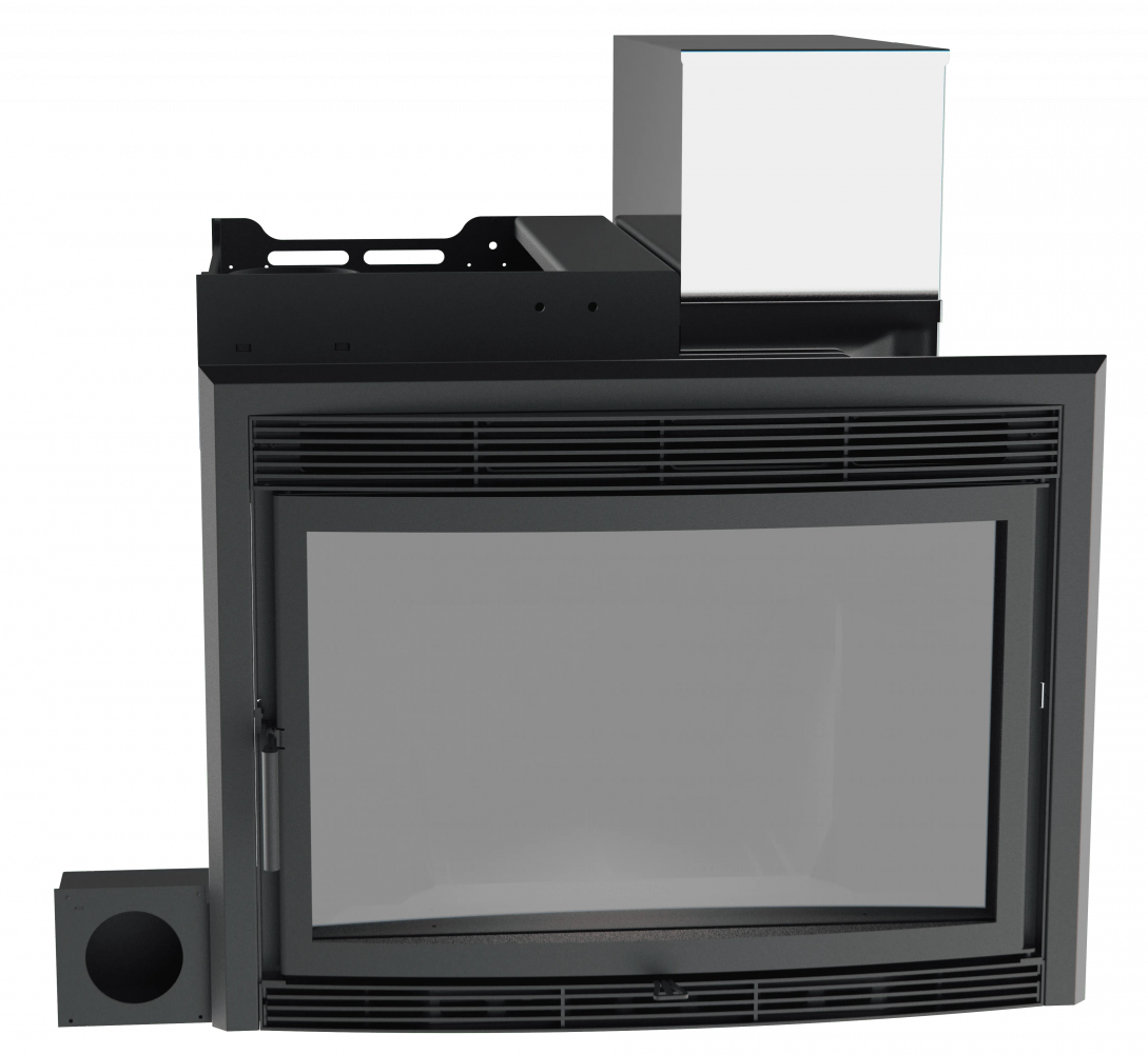 Банный камин 500, сталь+СВО фото в Волгограде