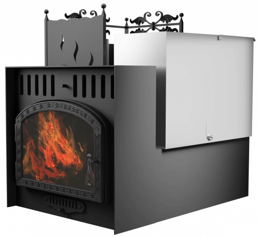 Горыныч 3 СВОП, каменка с левой стороны, большая дверь со стеклом фото в Волгограде