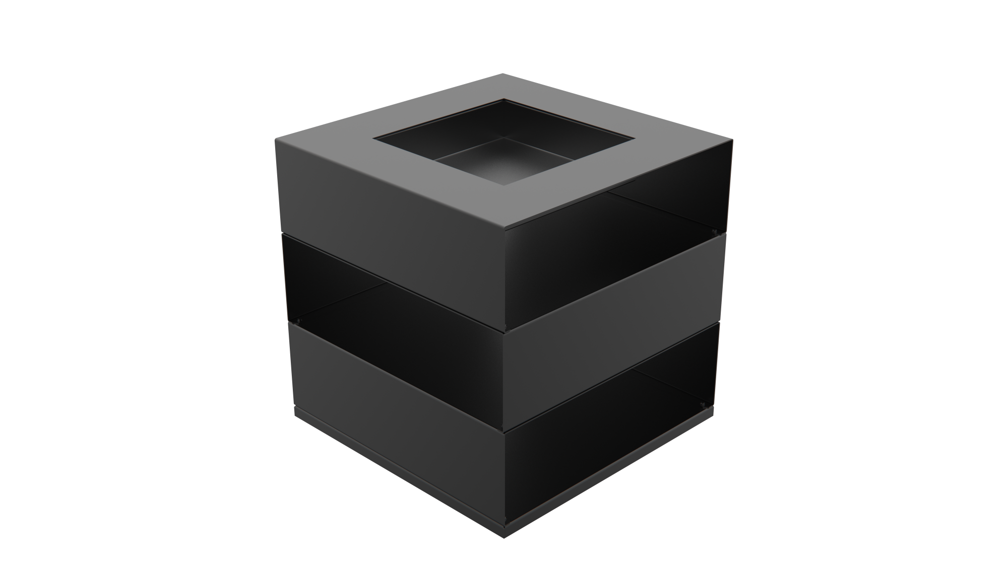 Очаг "Пламенный куб" фото в Волгограде