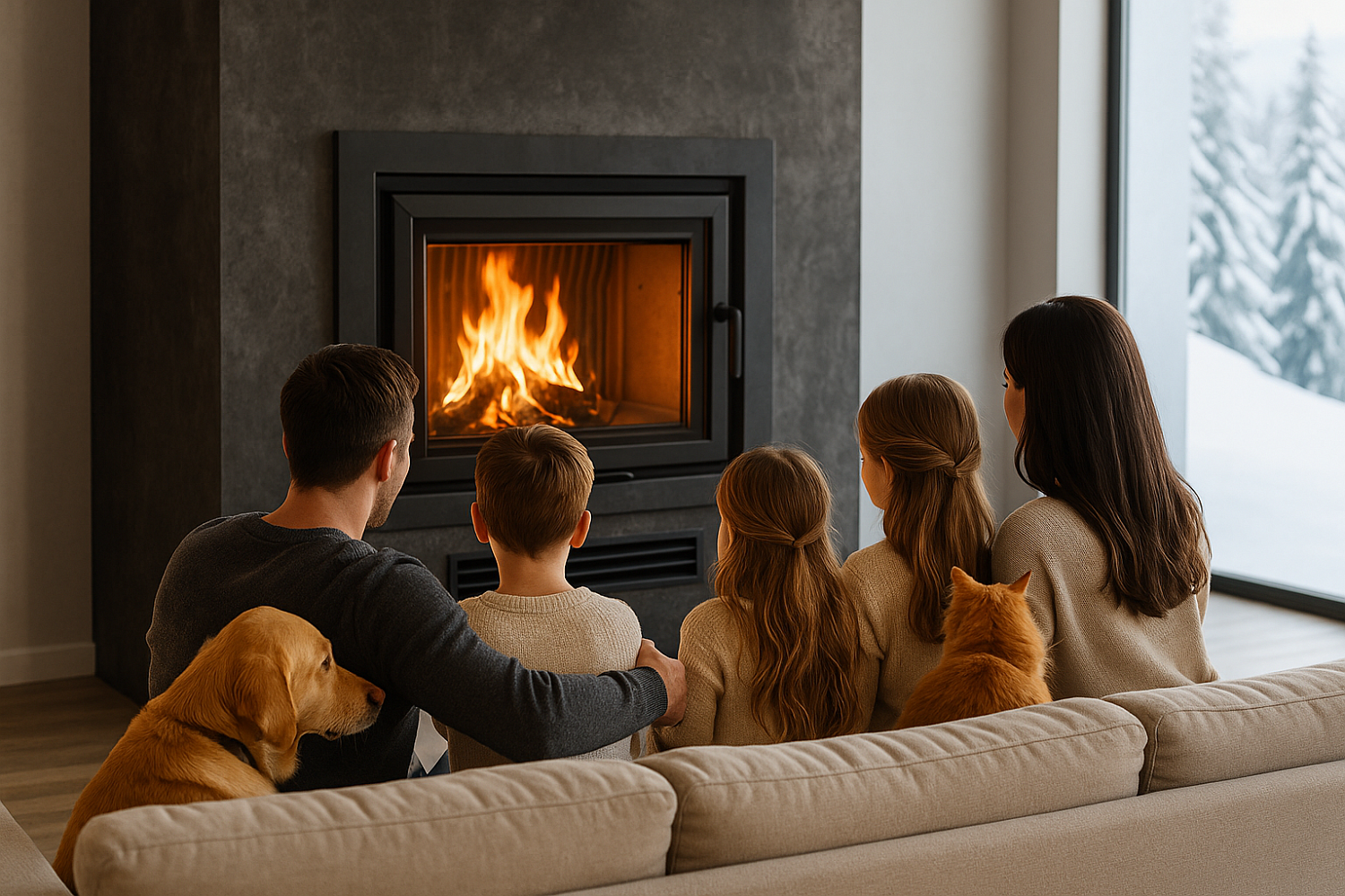 Каминная топка 1C 77/60-UP