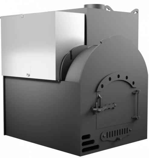 Печь Горыныч Мини, каменка с правой стороны, система воздушного отопления фото в Волгограде