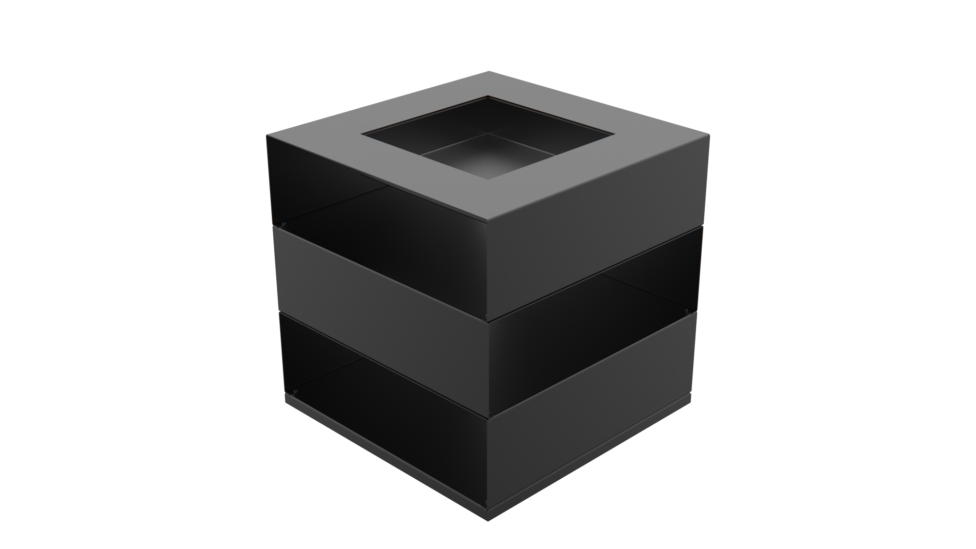 Очаг "Пламенный куб" фото в Волгограде