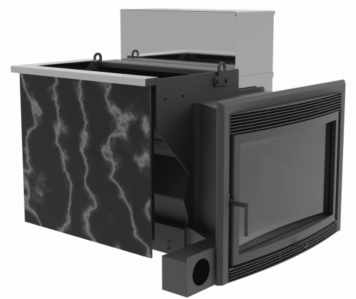 Банный камин 800, AISI 430 фото в Волгограде