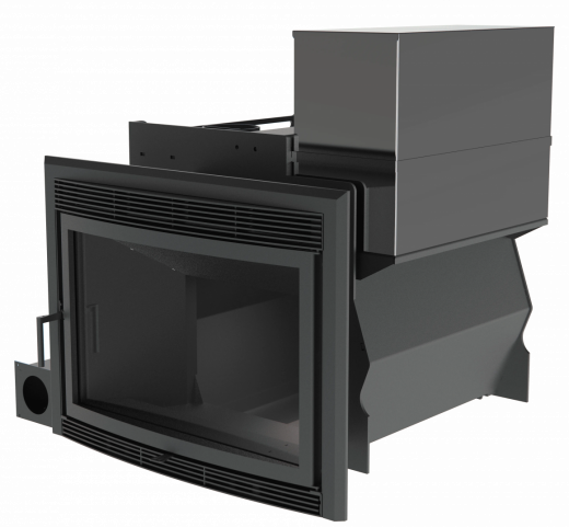 Банный камин 500, сталь+СВО фото в Волгограде