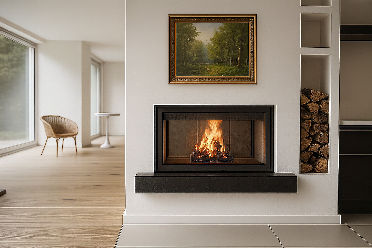 Каминная топка 1C 77/60-UP