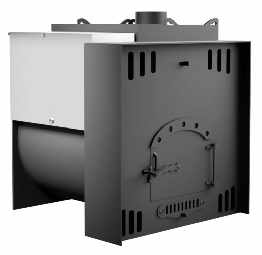 Печь Горыныч Мини, каменка с правой стороны, естественная система воздушного отопления фото в Волгограде