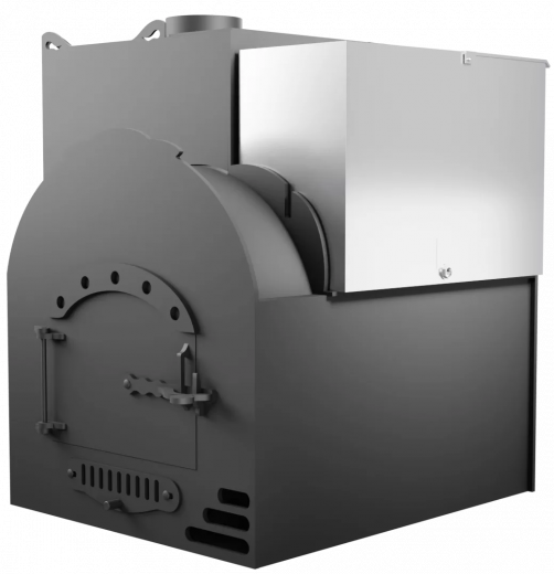 Печь Горыныч Мини, каменка с левой стороны, система воздушного отопления фото в Волгограде