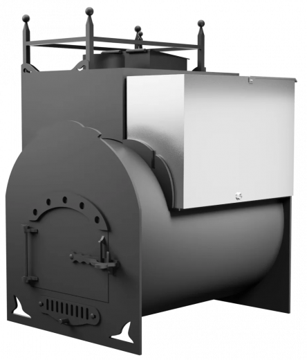 Печь Горыныч Мини, каменка закрытая с левой стороны фото в Волгограде