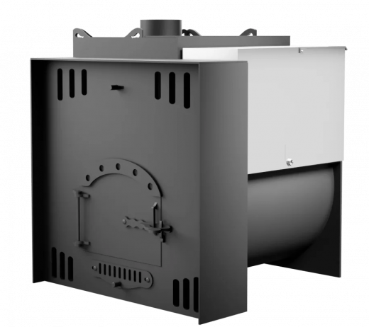 Печь Горыныч Мини, каменка с левой стороны, естественная система воздушного отопления фото в Волгограде